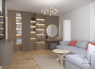 Amenajare Living Apartament - Design Interior Constanta