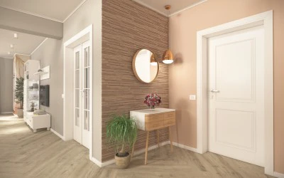 Amenajare 3D Hol Si Casa Scarii - Design Interior Constanta