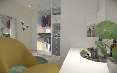 Design Interior Dressing Complet - Apartament Bucuresti