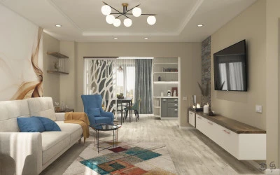 Design Interior Constanta - Amenajare Interioara Living Casa Arad